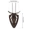 Allen Co EZ Mount Skull Hanger, Fixed, Brown 7228 - alternate 8